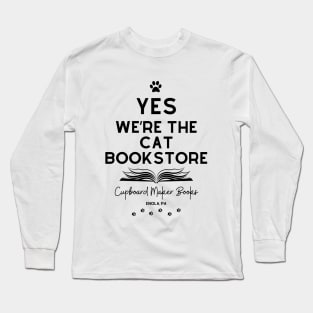 YES We're the Cat Bookstore Long Sleeve T-Shirt